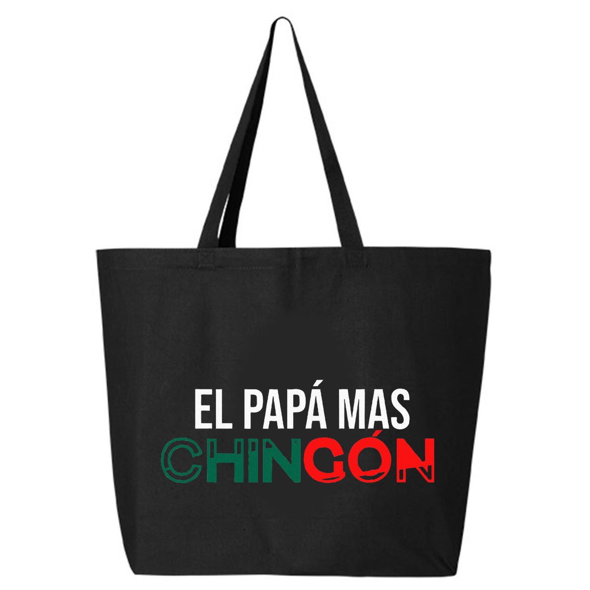 El Papa Mas Chingon Funny Spanish 25L Jumbo Tote
