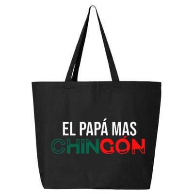 El Papa Mas Chingon Funny Spanish 25L Jumbo Tote