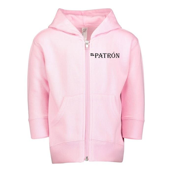 E.L P.A.T.R.O.N. Mexican Boss Toddler Zip Fleece Hoodie