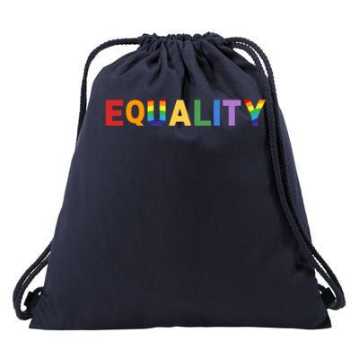 Equality Pride Month Celebration Drawstring Bag