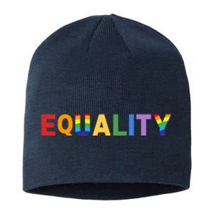 Equality Pride Month Celebration Sustainable Beanie