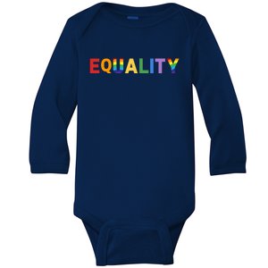 Equality Pride Month Celebration Baby Long Sleeve Bodysuit