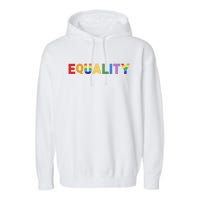 Equality Pride Month Celebration Garment-Dyed Fleece Hoodie