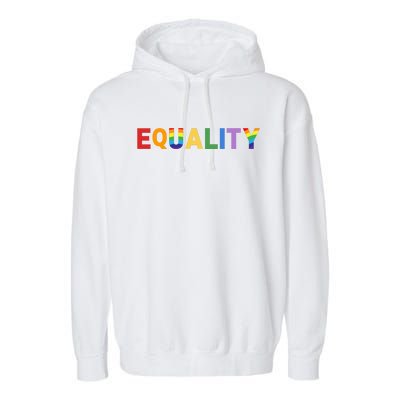 Equality Pride Month Celebration Garment-Dyed Fleece Hoodie