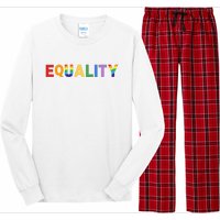 Equality Pride Month Celebration Long Sleeve Pajama Set