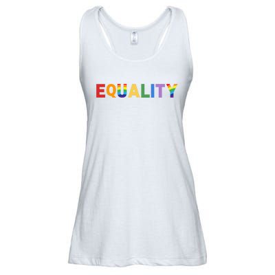 Equality Pride Month Celebration Ladies Essential Flowy Tank