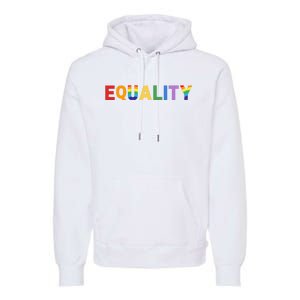 Equality Pride Month Celebration Premium Hoodie