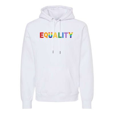 Equality Pride Month Celebration Premium Hoodie