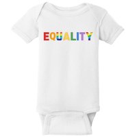 Equality Pride Month Celebration Baby Bodysuit