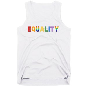 Equality Pride Month Celebration Tank Top