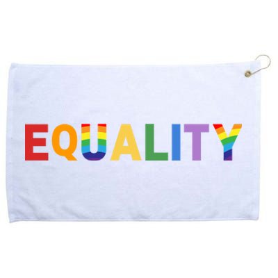 Equality Pride Month Celebration Grommeted Golf Towel