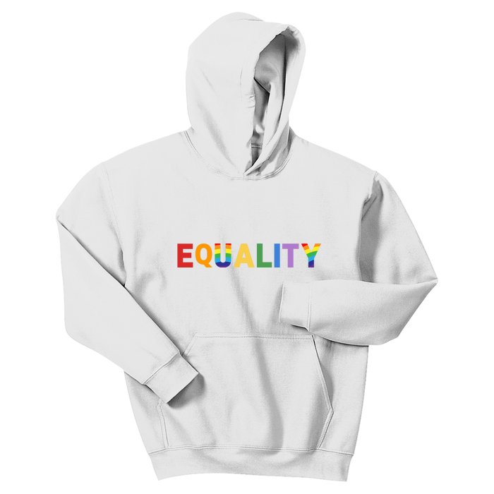 Equality Pride Month Celebration Kids Hoodie