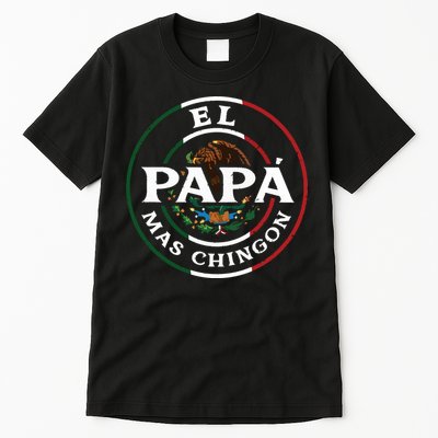 El Papa Mas Chingon For Mexican Dad Tall T-Shirt