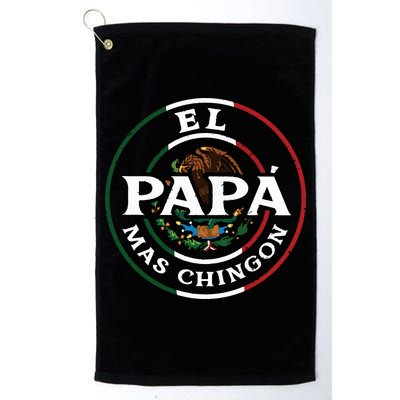 El Papa Mas Chingon For Mexican Dad Golf Towel