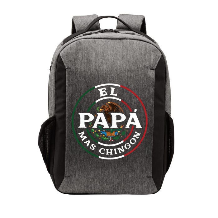 El Papa Mas Chingon For Mexican Dad Vector Backpack