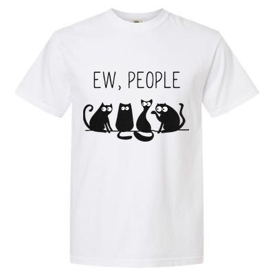 EW PEOPLE Meowy CAT Lovers GIF Perfect Gift Idea Garment-Dyed Heavyweight T-Shirt