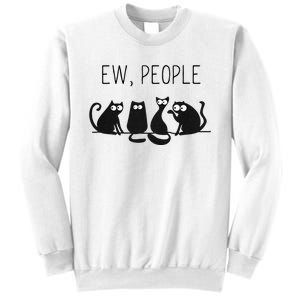 EW PEOPLE Meowy CAT Lovers GIF Perfect Gift Idea Sweatshirt