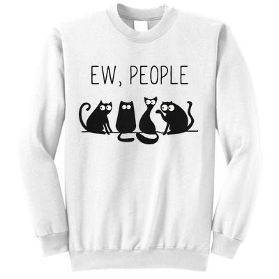 EW PEOPLE Meowy CAT Lovers GIF Perfect Gift Idea Sweatshirt