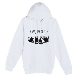 EW PEOPLE Meowy CAT Lovers GIF Perfect Gift Idea Premium Pullover Hoodie