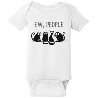 EW PEOPLE Meowy CAT Lovers GIF Perfect Gift Idea Baby Bodysuit