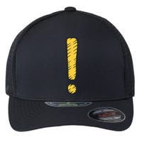 Exclamation Point Mark Punctuation Hyperbole Flexfit Unipanel Trucker Cap