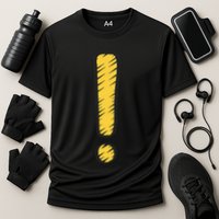 Exclamation Point Mark Punctuation Hyperbole Performance Shirt