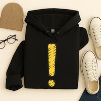 Exclamation Point Mark Punctuation Hyperbole Hoodie