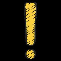 Exclamation Point Mark Punctuation Hyperbole 16 in Basic Backpack