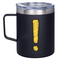Exclamation Point Mark Punctuation Hyperbole 12oz Stainless Steel Coffee Mug