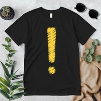 Exclamation Point Mark Punctuation Hyperbole Premium T-Shirt