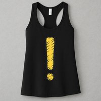 Exclamation Point Mark Punctuation Hyperbole Womens Tank Top