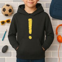 Exclamation Point Mark Punctuation Hyperbole Kids Hoodie