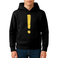 Exclamation Point Mark Punctuation Hyperbole Kids Hoodie