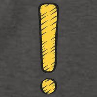 Exclamation Point Mark Punctuation Hyperbole Vector Backpack
