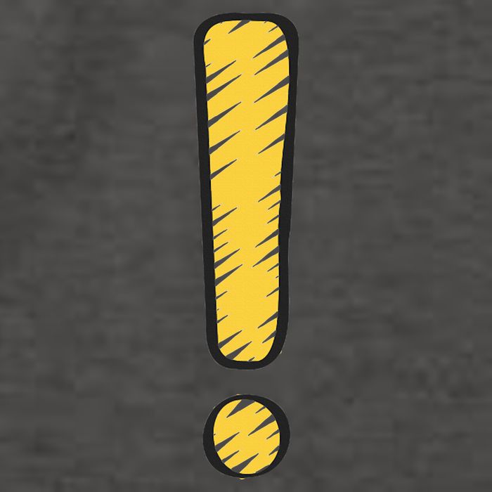 Exclamation Point Mark Punctuation Hyperbole Vector Backpack
