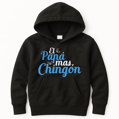 El Papa Mas Chingon Father Dad Fathers Day Kids Hoodie