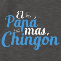 El Papa Mas Chingon Father Dad Fathers Day Vector Backpack