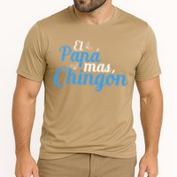 El Papa Mas Chingon Father Dad Fathers Day Cooling Performance Crew T-Shirt