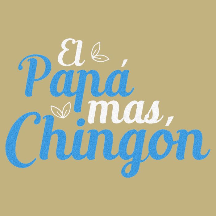 El Papa Mas Chingon Father Dad Fathers Day Cooling Performance Crew T-Shirt