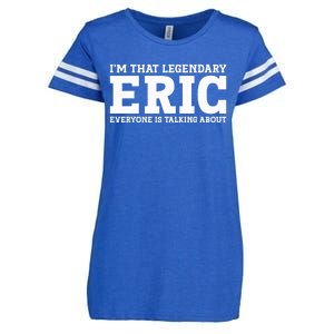 Eric Personal Name Funny Eric Enza Ladies Jersey Football T-Shirt