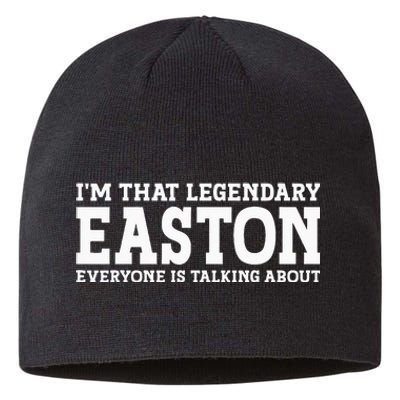 Easton Personal Name Funny Easton Sustainable Beanie