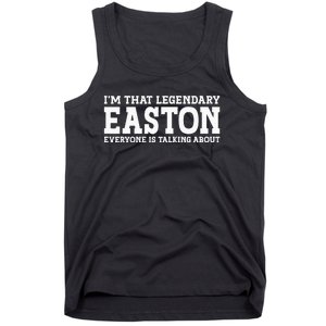 Easton Personal Name Funny Easton Tank Top