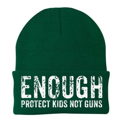 Enough Protect Not Guns Wear Orange End Gun Violence Knit Cap Winter Beanie