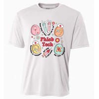 Easter Phleb Nurse Laboratory Medical Technologist Lab Week Phlebotomy Cooling Performance Crew T-Shirt