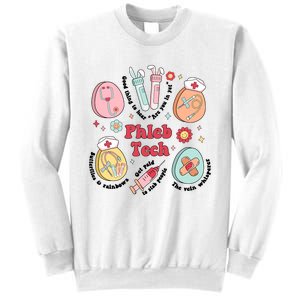 Easter Phleb Nurse Laboratory Medical Technologist Lab Week Phlebotomy Sweatshirt