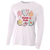 Easter Phleb Nurse Laboratory Medical Technologist Lab Week Phlebotomy Cooling Performance Long Sleeve Crew