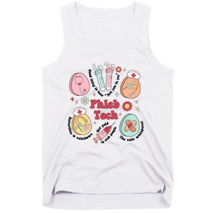 Easter Phleb Nurse Laboratory Medical Technologist Lab Week Phlebotomy Tank Top