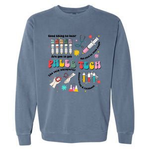 Easter Phleb Nurse Laboratory Medical Technologist Scientist Garment-Dyed Sweatshirt