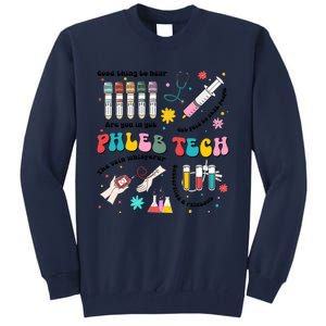 Easter Phleb Nurse Laboratory Medical Technologist Scientist Tall Sweatshirt