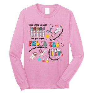 Easter Phleb Nurse Laboratory Medical Technologist Scientist Long Sleeve Shirt